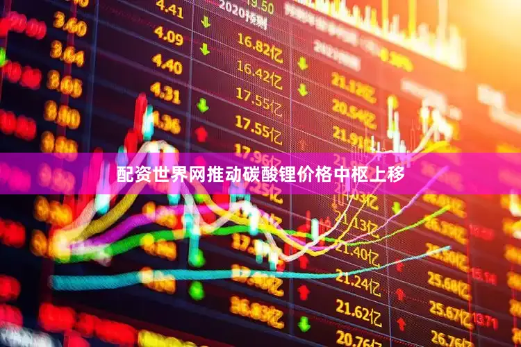 配资世界网推动碳酸锂价格中枢上移